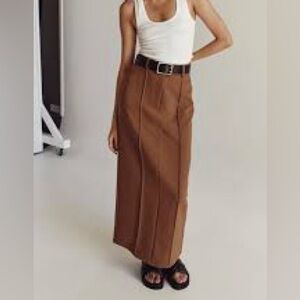 Dissh Rowan Midi Skirt - US 4 - Camel - slight imperfection